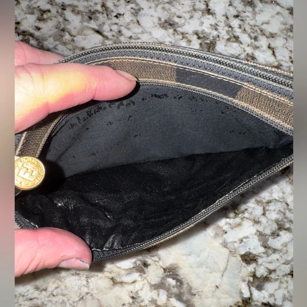 Fendi Pequin Bag Clutch Pouch - Picture 8 of 12